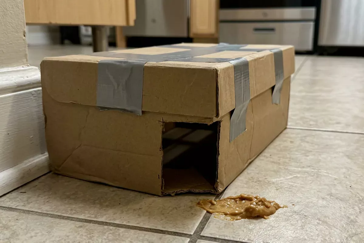 Hoe je ratten in huis vangt met een schoenendoos: effectieve zelfgemaakte val