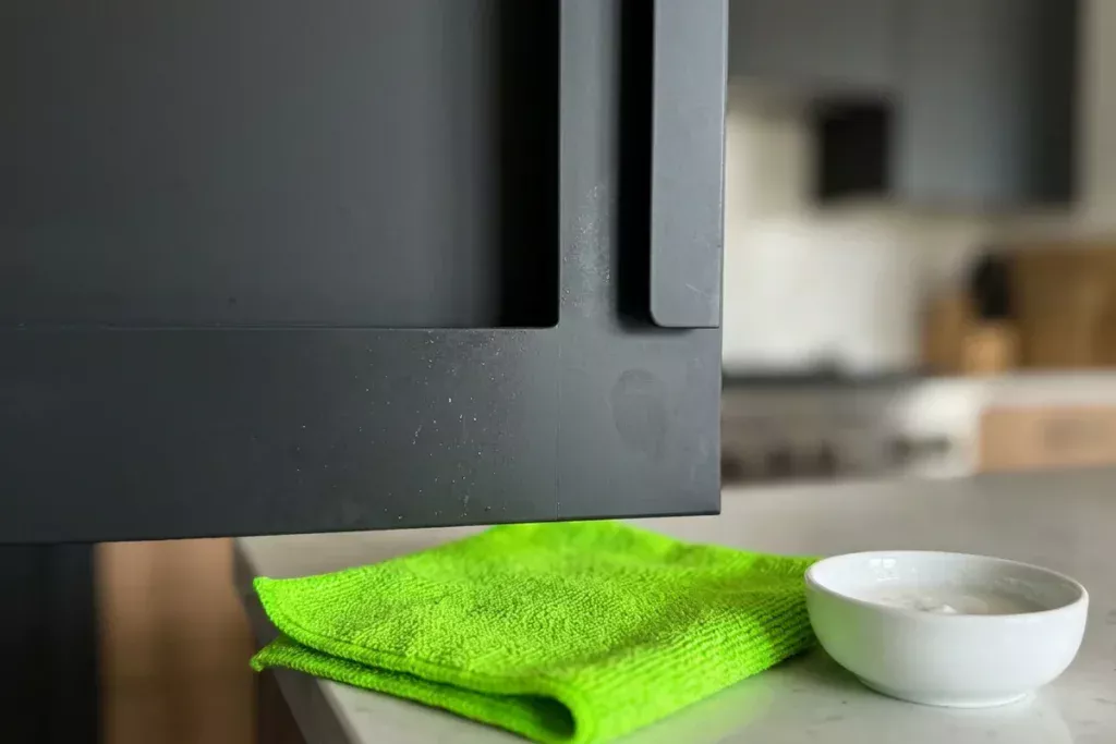 Stop met schrobben: De verborgen fout waardoor je keukenkastjes altijd vet blijven (en de 10-seconden oplossing)